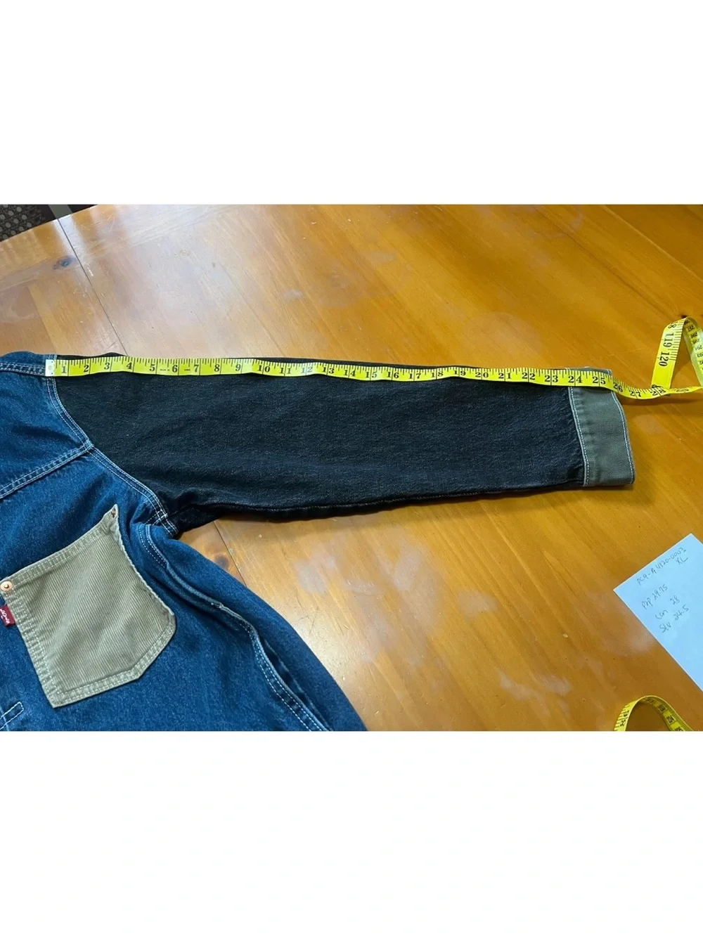 Levi's Premium Men's Type I Relaxed Fit L Trucker Jacket  Champlain Colorblock - Picture 11 of 13